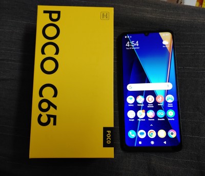 Xiaomi Poco C65 4G Black 128GB + 6GB Dual-Sim Refurbished at Rs 9999.00, Xiaomi Mobile Phones