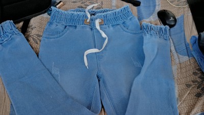 Blue Girls & Teens Girl Parachute Jogger Jeans 2907401