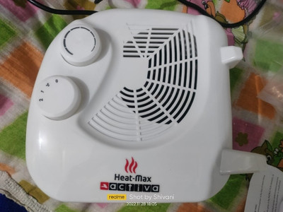 ACTIVA Heat Max 2000 Watts Room Heater (White color ) with ABS body Fan Room  Heater Price in India - Buy ACTIVA Heat Max 2000 Watts Room Heater (White  color ) with