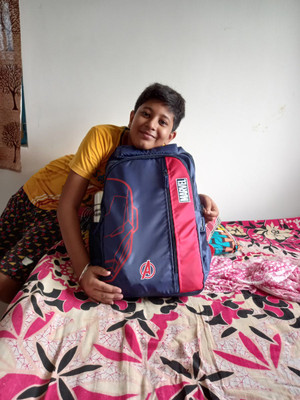 Flipkart Priority Marvel Ironman 18 inches School Bag