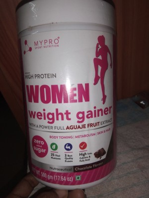 Mypro Sport Nutrition High Protein Women Weight Gainer Full AGUAJE