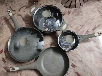 Buy Carote Non Stick Cookware Set, Nonstick Induction Set Combo, Set of 4  Online at Best Prices in India - JioMart.