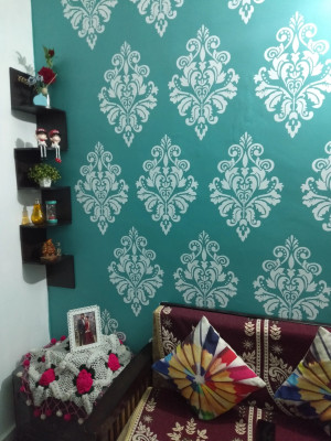Rich store tapestry stencil