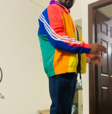 ADIDAS ORIGINALS Full Sleeve Colorblock Men Jacket Buy ADIDAS