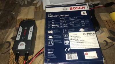 BOSCH C3 Battery Charger - 0 Ah Battery for Car & Bike Price in India - Buy BOSCH  C3 Battery Charger - 0 Ah Battery for Car & Bike online at
