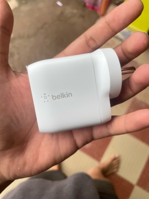 Belkin 40W Dual Port USB C Wall Charger USB Type C Charger Fast Charging  for Apple iPhone and Samsung White WCB006dqWH - Best Buy