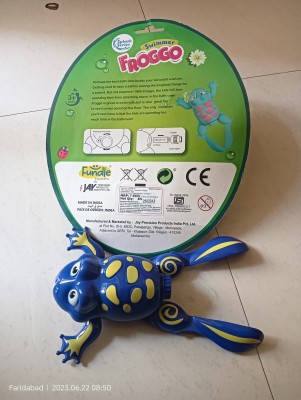 fundle Swimmer Froggo (Swim & Crawl) Pack of 1 Bath Toy - Swimmer Froggo  (Swim & Crawl) Pack of 1 . Buy Frog toys in India. shop for fundle products  in India.