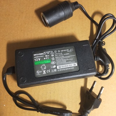 HSR 240-12-6A AC - DC Car Power Converter Adapter with Cable Car