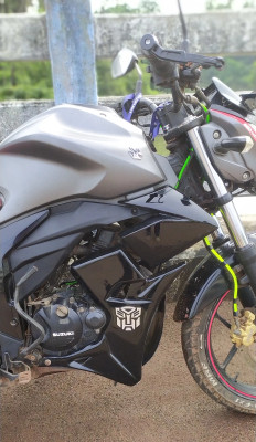 Engine guard for clearance gixxer
