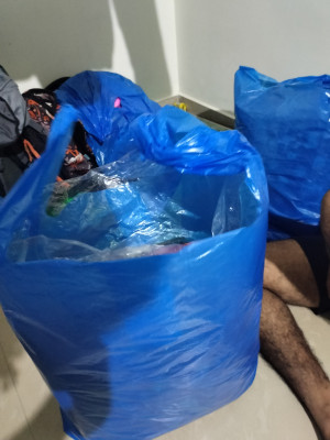 Jumbo plastic carry bag sale