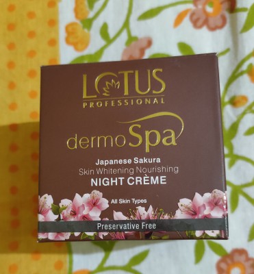 Lotus Professional Dermo Spa Japanese Sakura Skin Whitening and