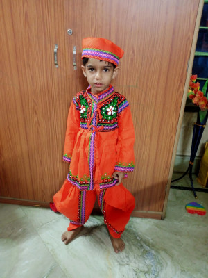 FancyDRessWaLe Gujrati boy Kids Costume Wear Price in India Buy