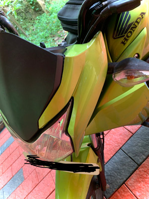 Cb twister sale headlight visor price