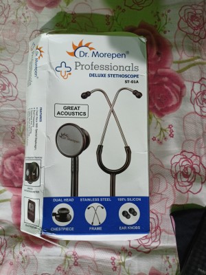 Double Sided Dr. Morepen ST01A Professionals Stethoscope at Rs 350/piece in  Bhopal