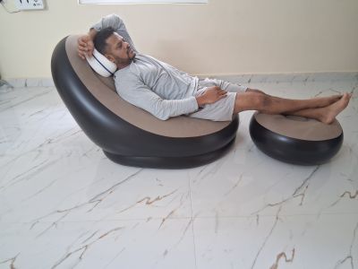 KLURIZ Leatherette 2 Seater Inflatable Sofa - Image 6