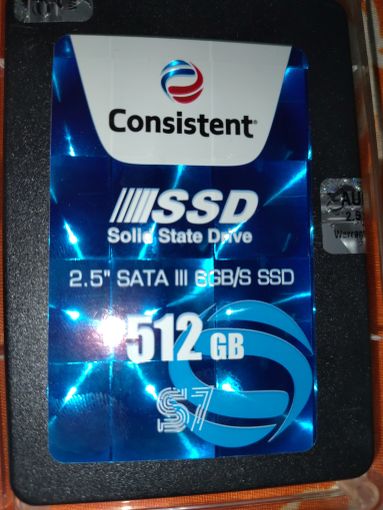 Consistent S7 512GB SATA SSD Black - Image 5