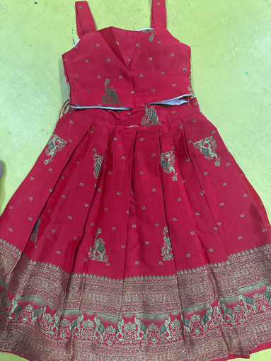 Second verified Flipkart buyer photo for the Pritamfab Fashion lehenga choli