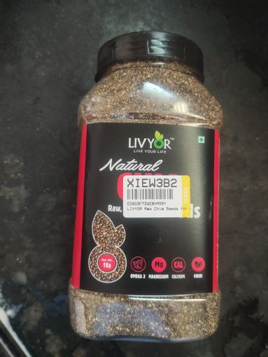 LIVYOR Raw Chia Seeds for Weight Loss, Omega 3 & Fiber - Image 4