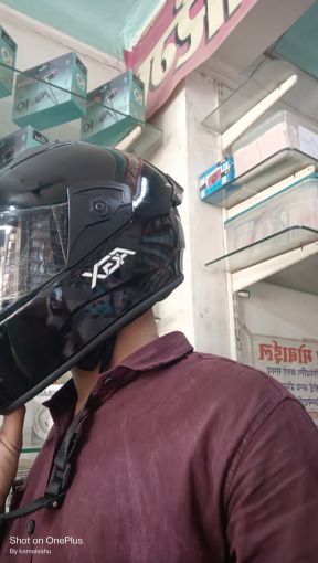 FOROLY Wonder Black ISI Certified Anti UV Polycarbonate Visor - Image 8