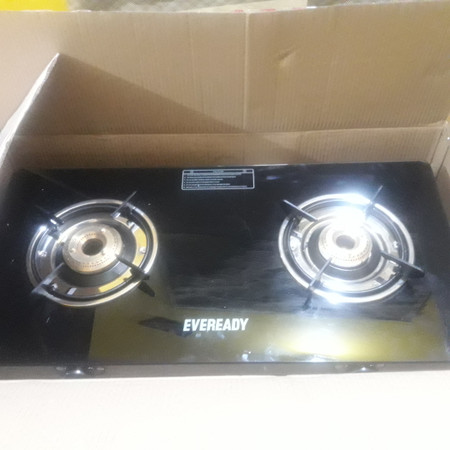EVEREADY Glass Stainless Steel Manual Gas Stove Price in India