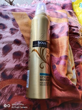 NOVA GOLD STYLING MOUSSE  SUPER FIRM HOLD  REVIEW  PRESTYLER REVIEW   YouTube