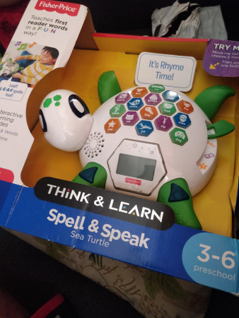 FISHER PRICE Think and Learn Spell and Speak Sea Turtle Think