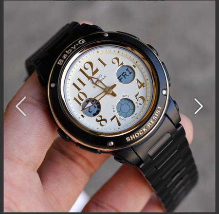 CASIO BGA 151EF 1BDR Baby G BGA 151EF 1BDR Analog Digital
