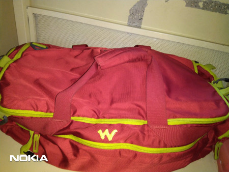 Wildcraft transit l red travel duffle bag sales