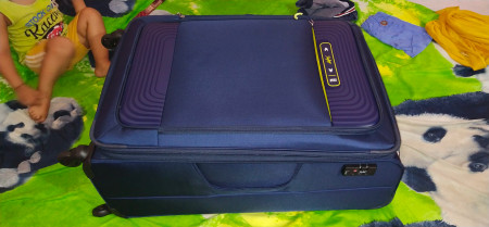 SKYBAGS Quartz Spinner Soft Trolley 70 cm Black Expandable Cabin