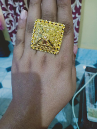 Square shape new arrivals ring design