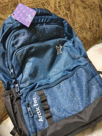 Arctic Fox Colour Changing Vivid Blue 32.5 L Laptop Backpack Blue
