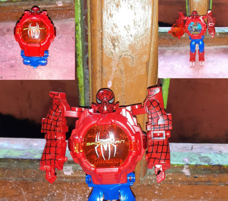 Jam robot spiderman online
