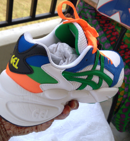 Asics gel online bnd white