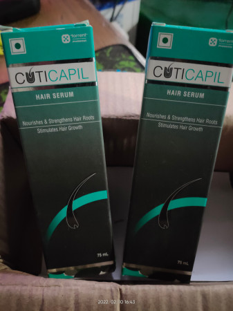 Cuticapil Hair Serum-bottle of 75 ml Serum | Medzme | Medzme.com