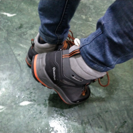 Trek 100 trekking outlet shoes