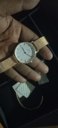DANIEL WELLINGTON Rose Gold Bracelet Combo Analog Watch For Men