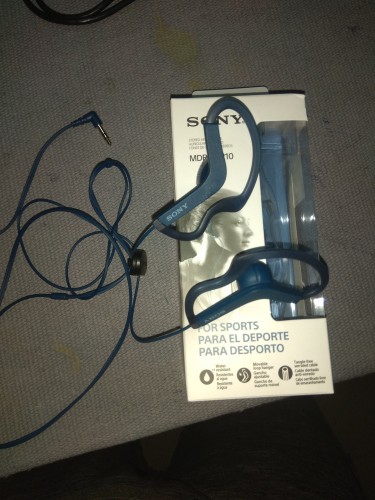 Auriculares Azul Clip Ear Mdr As 210 Sony - Hiperaudio y TV