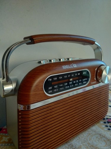 Ibell fm700bt portable fm radio with bluetooth speaker usbsdmp3