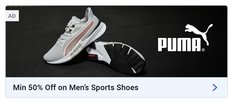 Puma men's cheap sports shoes flipkart