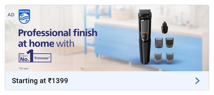 Philips hair hotsell dryer flipkart