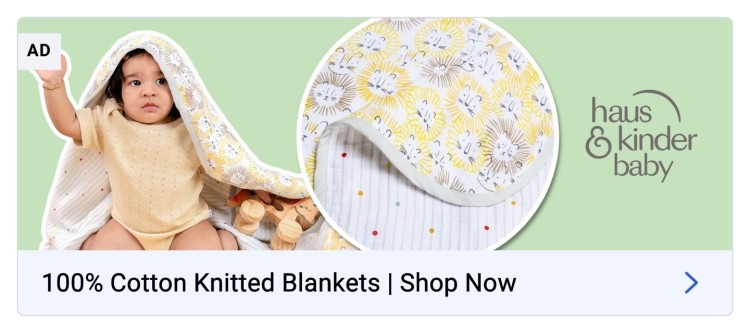 Flipkart newborn baby online blanket