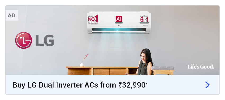Buy Air Conditioners (AC) at Best Prices in India | Upto 75% Discount | Free Shippping with Flipkart