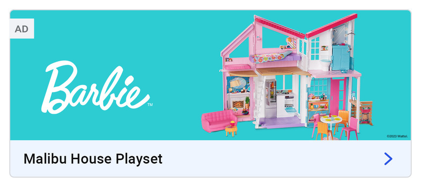 Barbie House by MATTEL