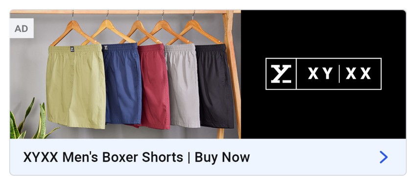 Boxer Shorts - Buy Cotton Boxer Shorts for Men Online – XYXX Apparels