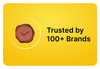 Trusted by 100 Brands