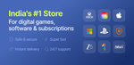 Game Credits & Subscriptions Online start from Rs.75