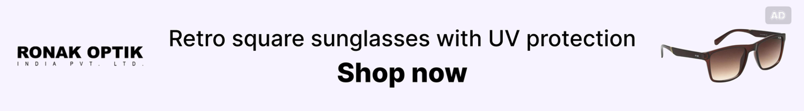 YESFRIEND UV Protection Retro Square Sunglasses - Image 7