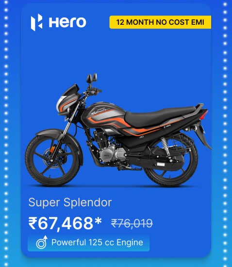 hero bike online purchase