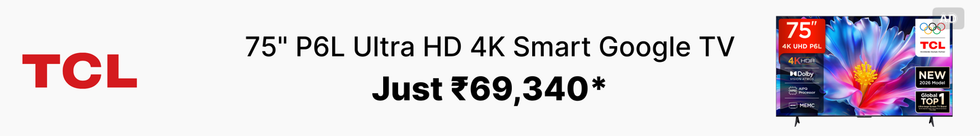 TCL T6C 75 inch QLED Ultra HD 4K Smart Google TV - Image 6