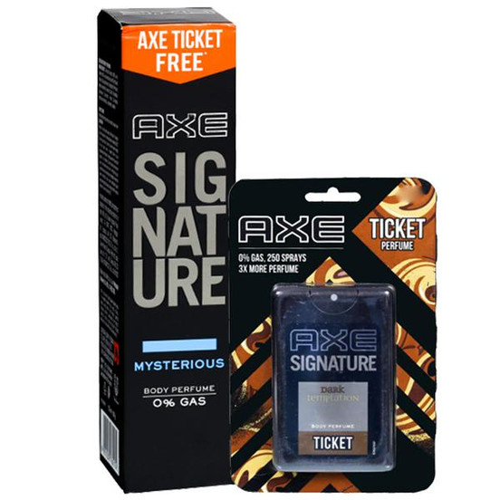 Axe signature ticket perfume deals